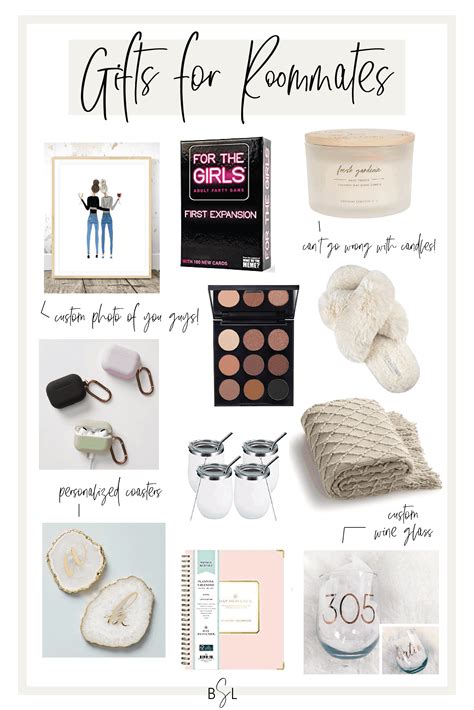 gift ideas for roommate at college|gifts for college roommates.